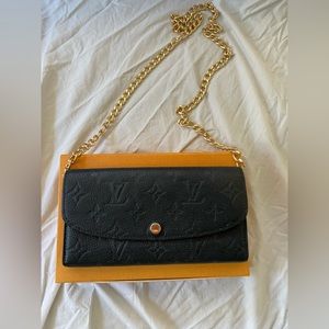 Louis Vuitton Emilie Wallet in Monogram Empreinte